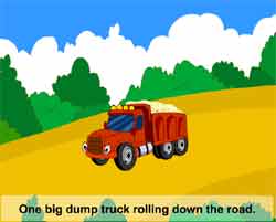 flashӢƵȫͯӢ-Five Big Dump TrucksƵ