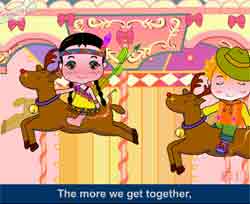 flashӢƵȫͯӢ-The More We Get TogetherƵ