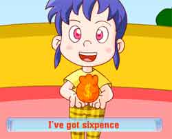 flashӢƵȫͯӢ-I have Got sixpenceƵ