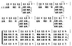 淘儿歌简谱网提供简谱歌谱大全-我们共同的世界简谱下载