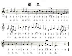 淘儿歌简谱网提供简谱歌谱大全-樱花简谱下载
