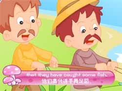 ԶӢͯƵȫ-The Fishermen Catching Stonesͯ¶Ƭ